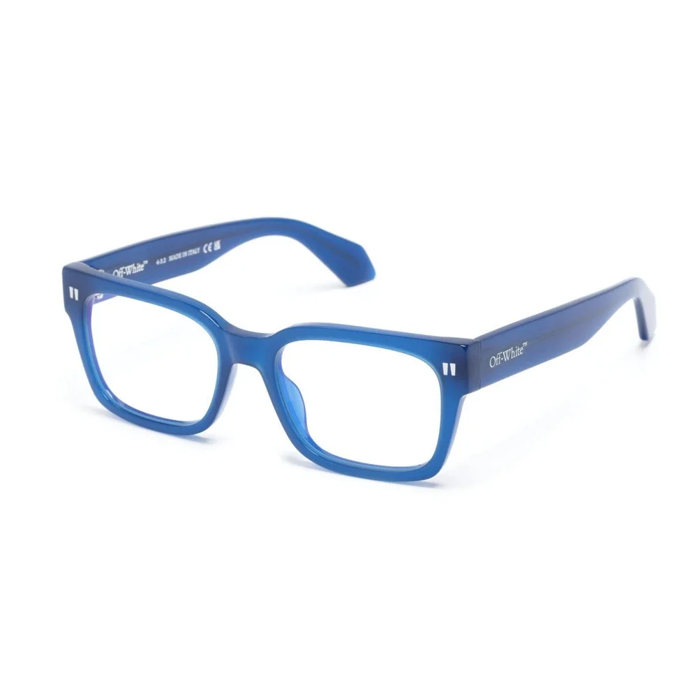 NWT Off-White Style 53 Blue Square 55mm Eyeglasses